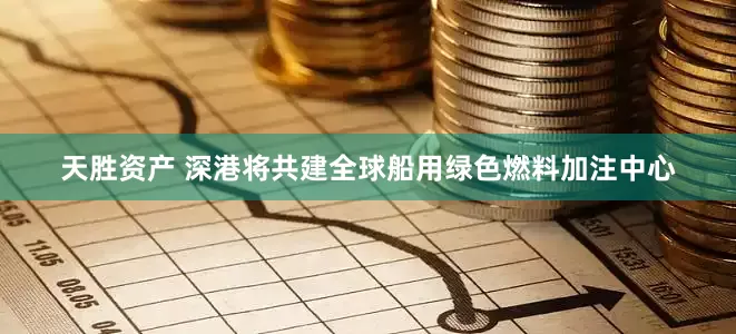 天胜资产 深港将共建全球船用绿色燃料加注中心
